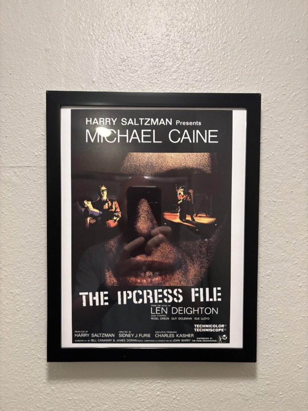 The Ipcress File (1965) Framed 8.5x11 Inch Art Print